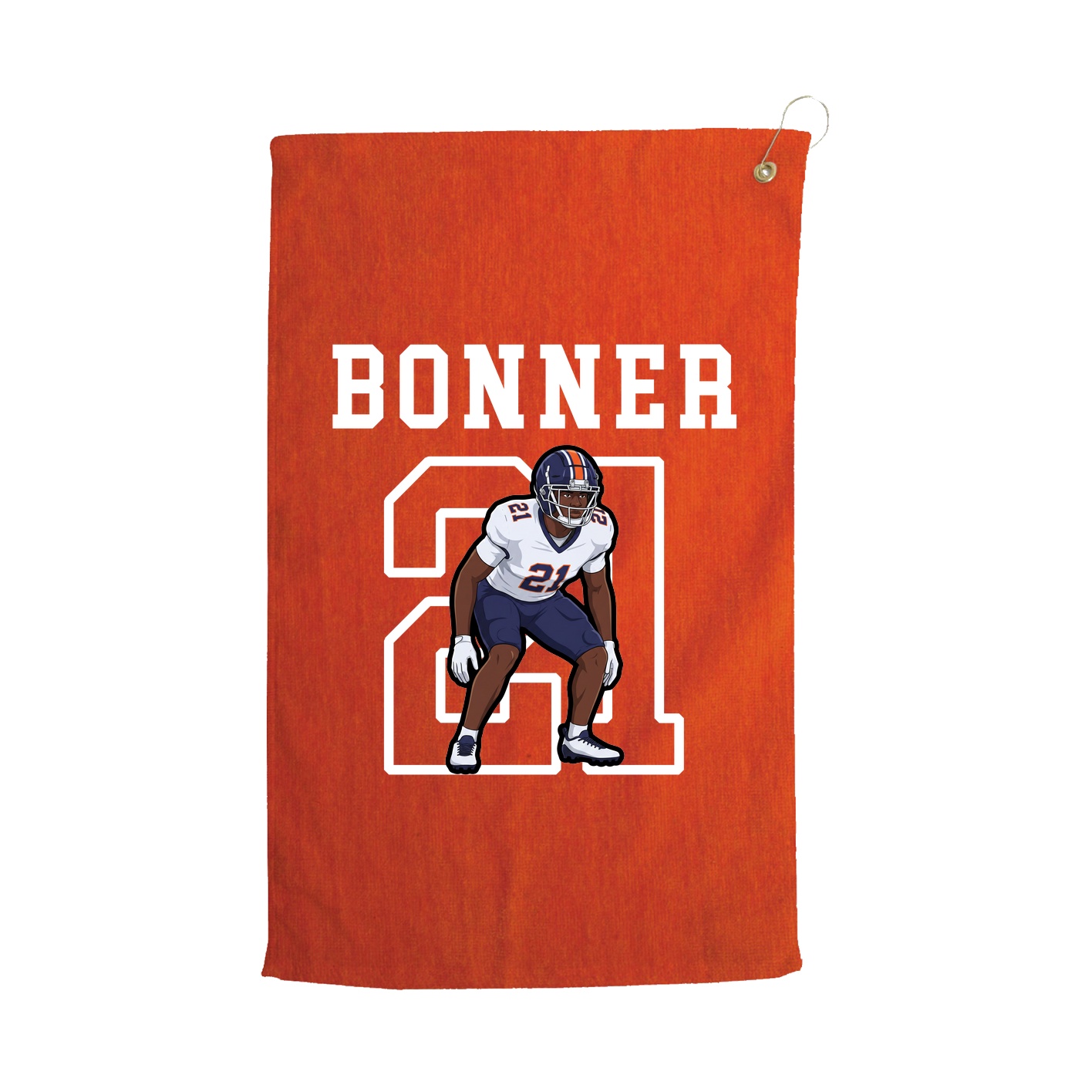 Golf Towel — Shirsey in Orange