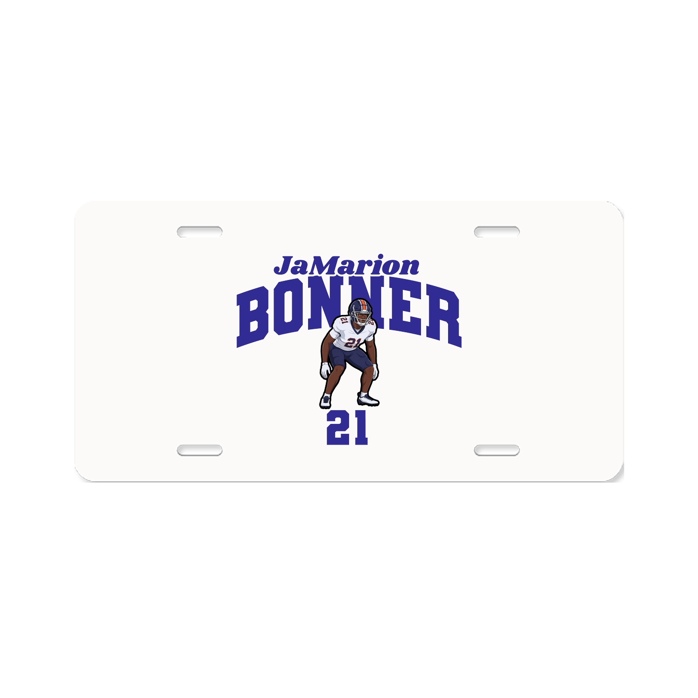 License Plate — Signature Arch in Classic