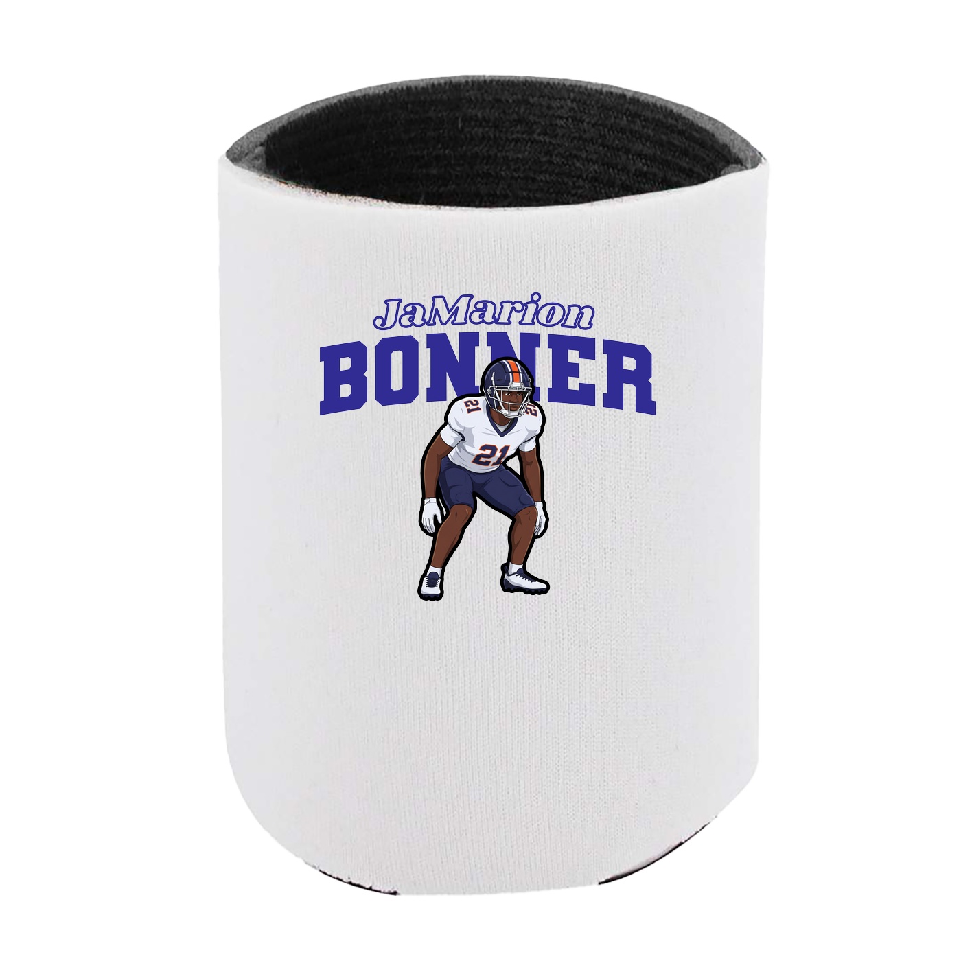 Can Holder — Name Arch in White