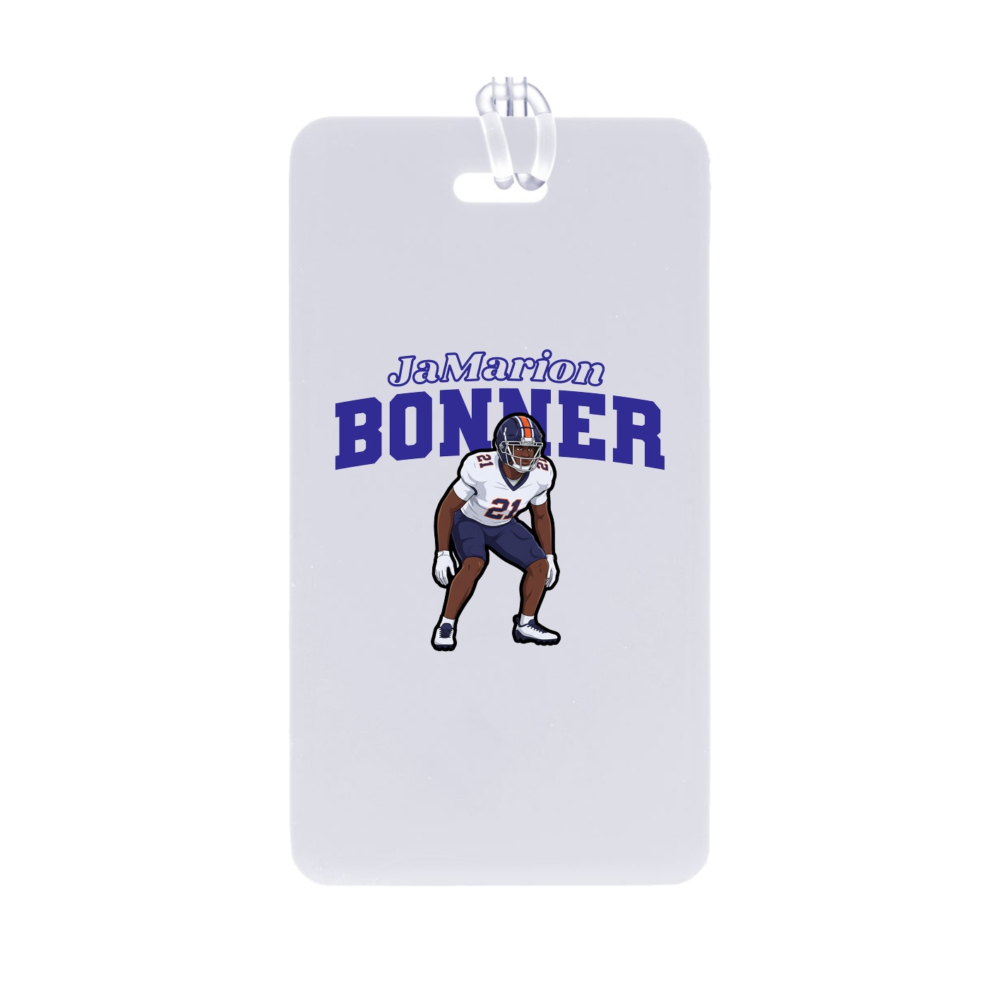 Bag Tag — Name Arch in Classic