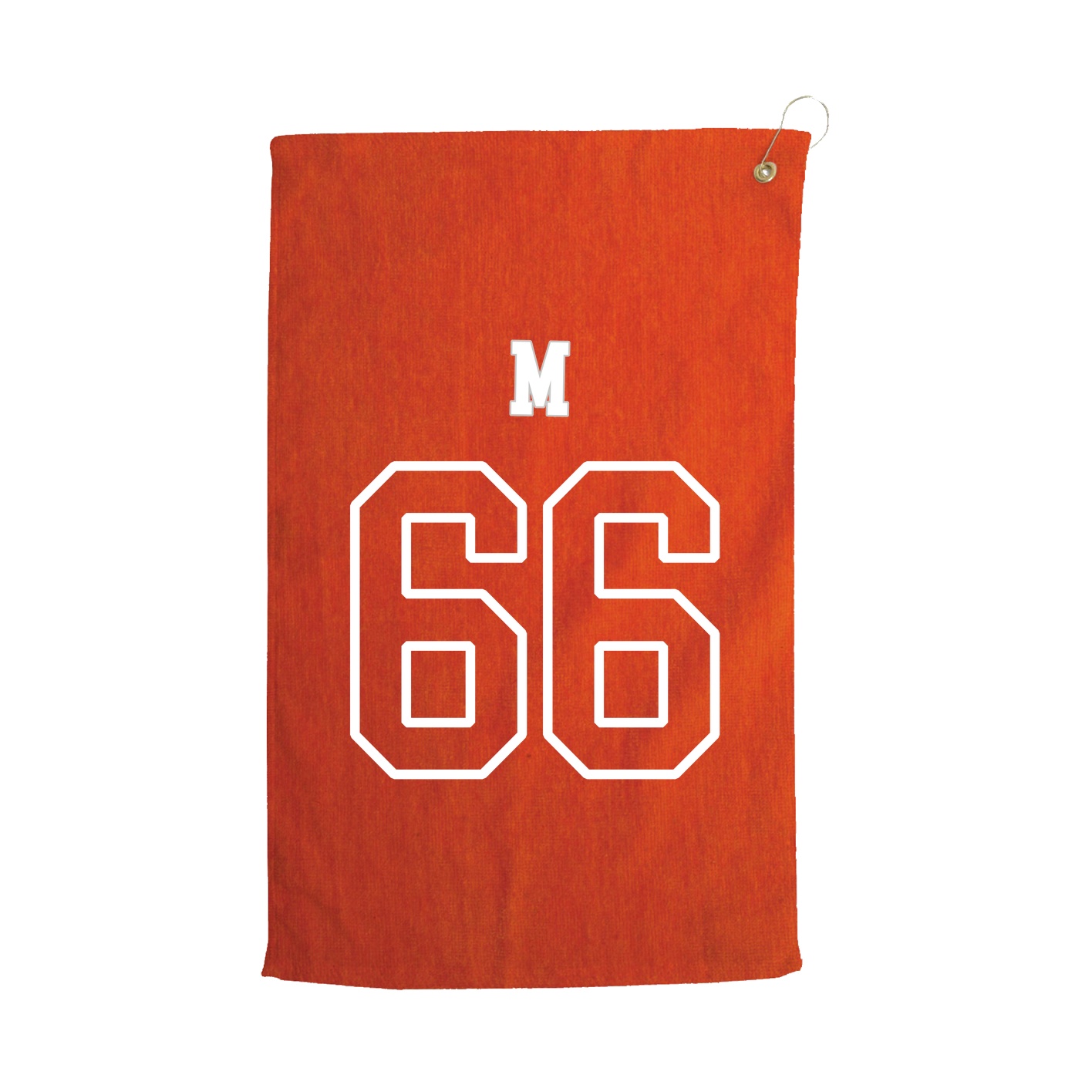 Golf Towel — Shirsey Arch in Orange