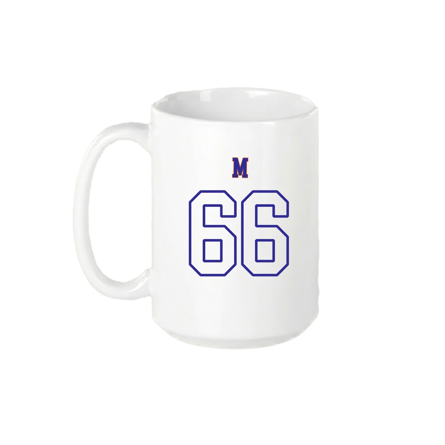 15oz Coffee Mug — Shirsey Arch in White