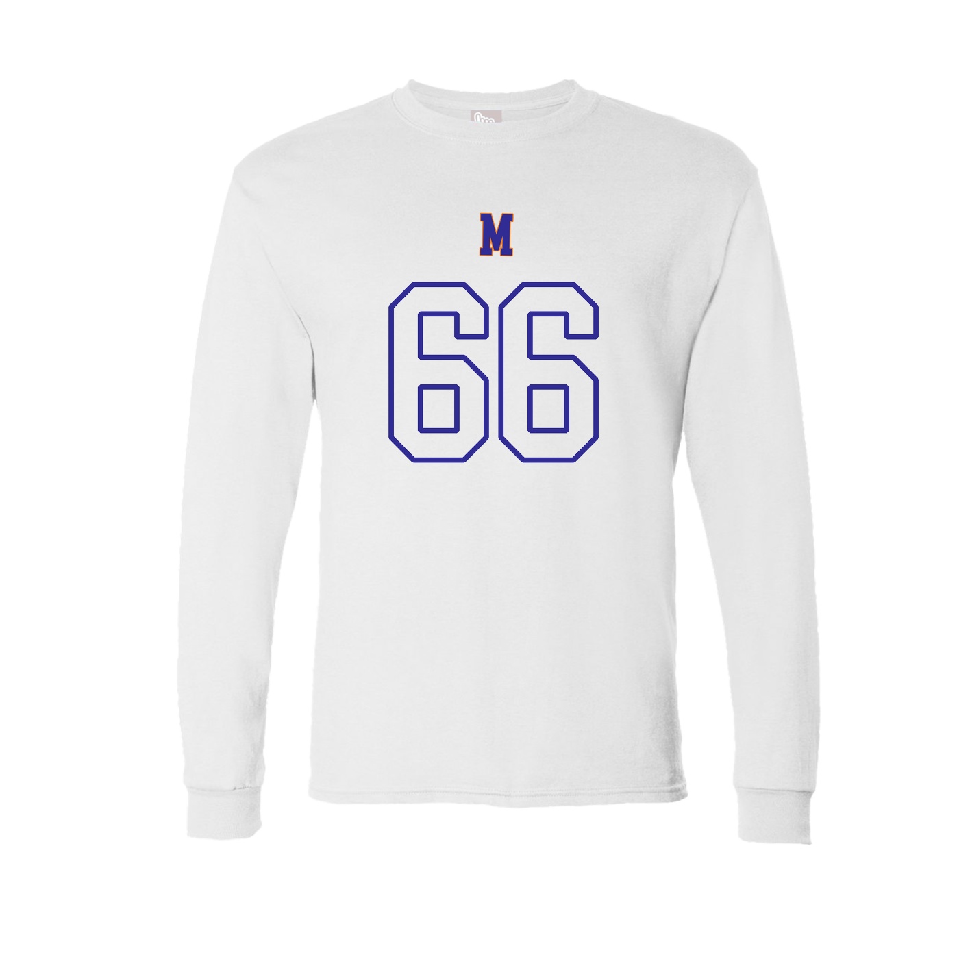 Long Sleeve Tee — Shirsey Arch in White