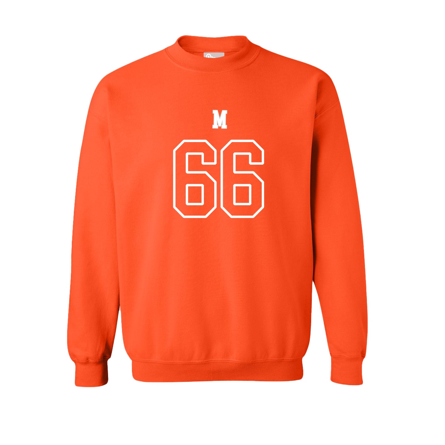 Fleece Crew — Shirsey Arch in Orange