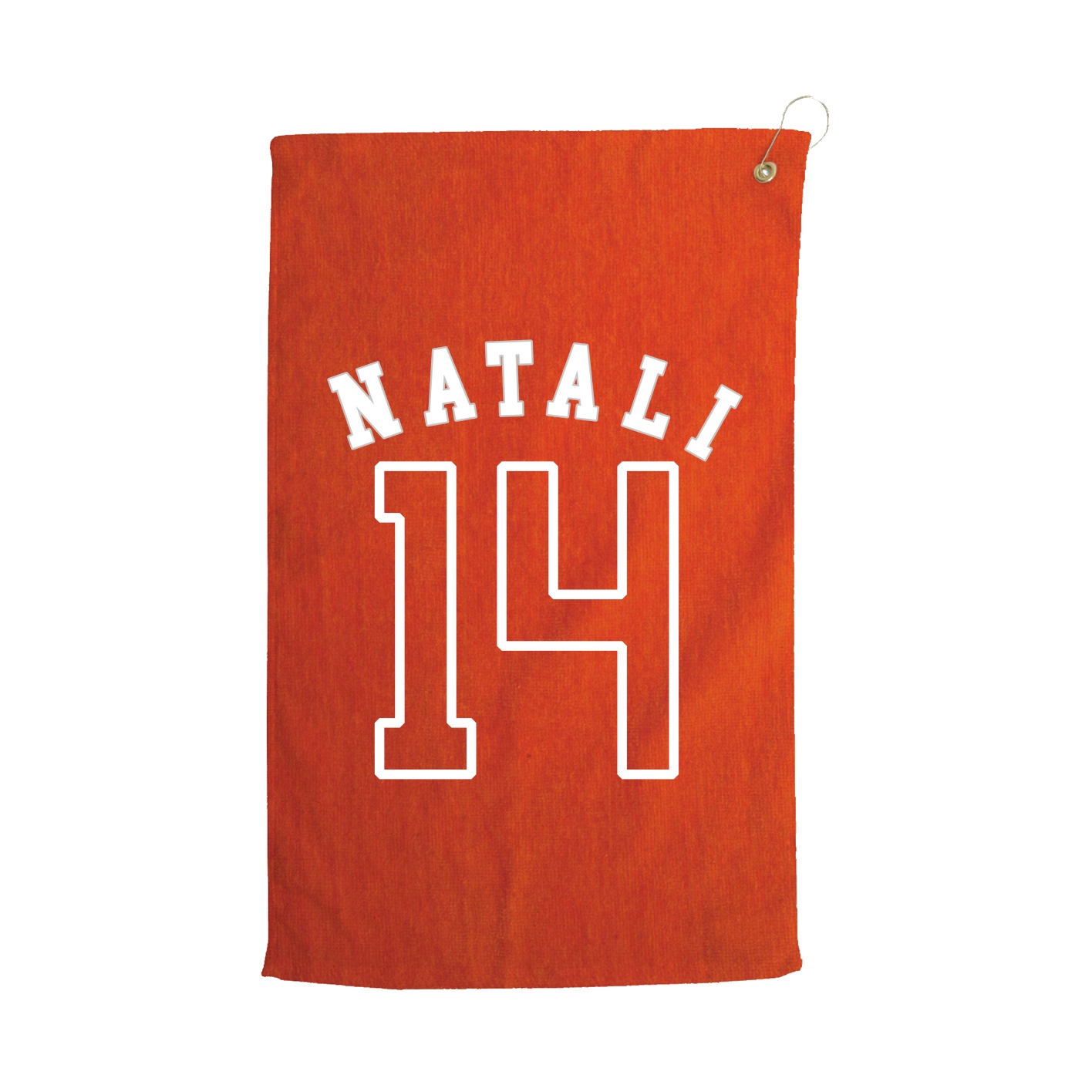 Golf Towel — Shirsey Arch in Orange