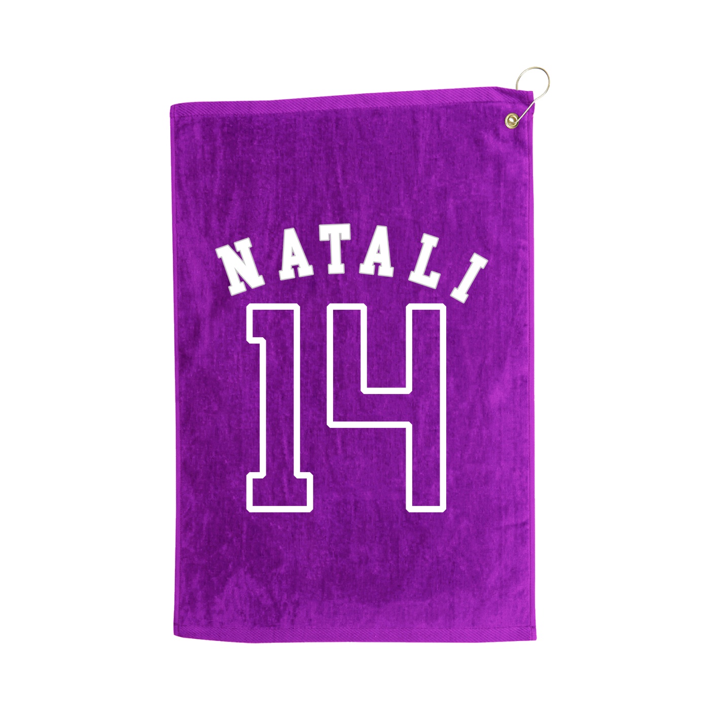 Golf Towel — Shirsey Arch in Purple