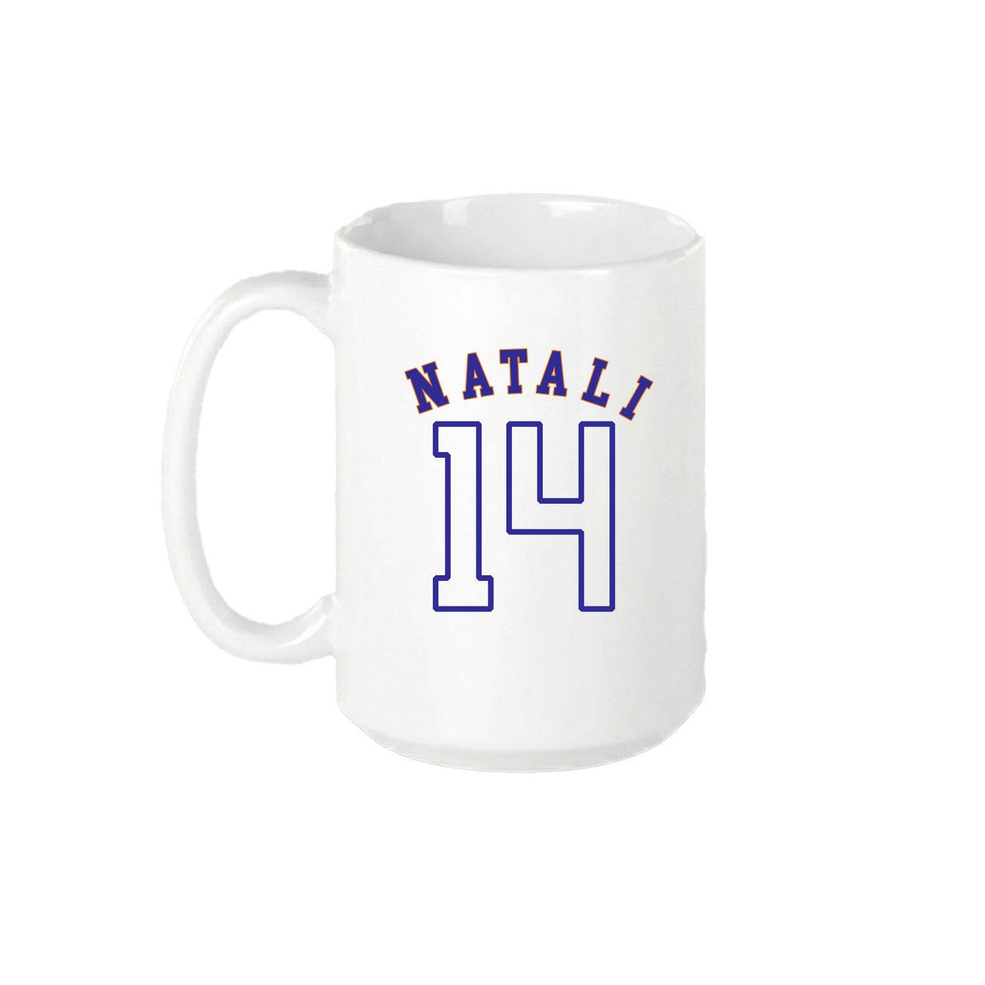 15oz Coffee Mug — Shirsey Arch in White