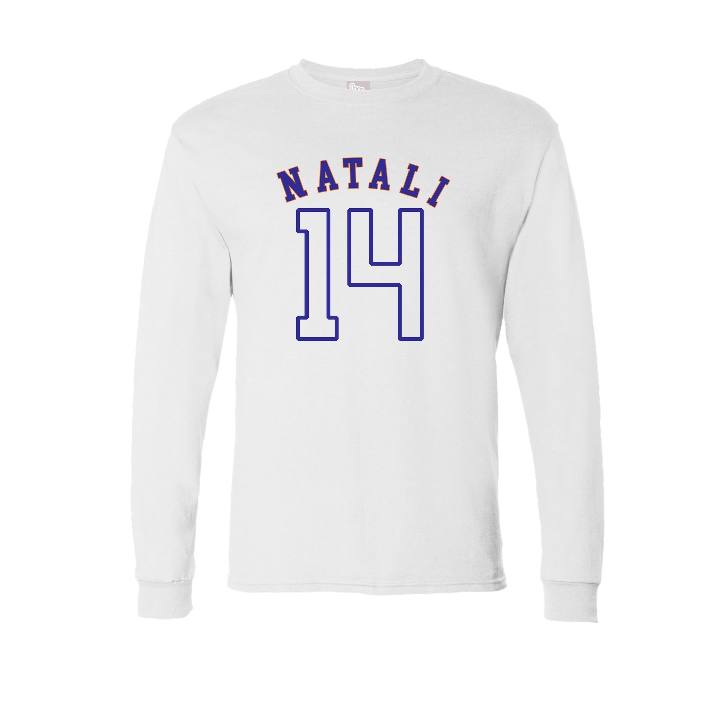 Long Sleeve Tee — Shirsey Arch in White