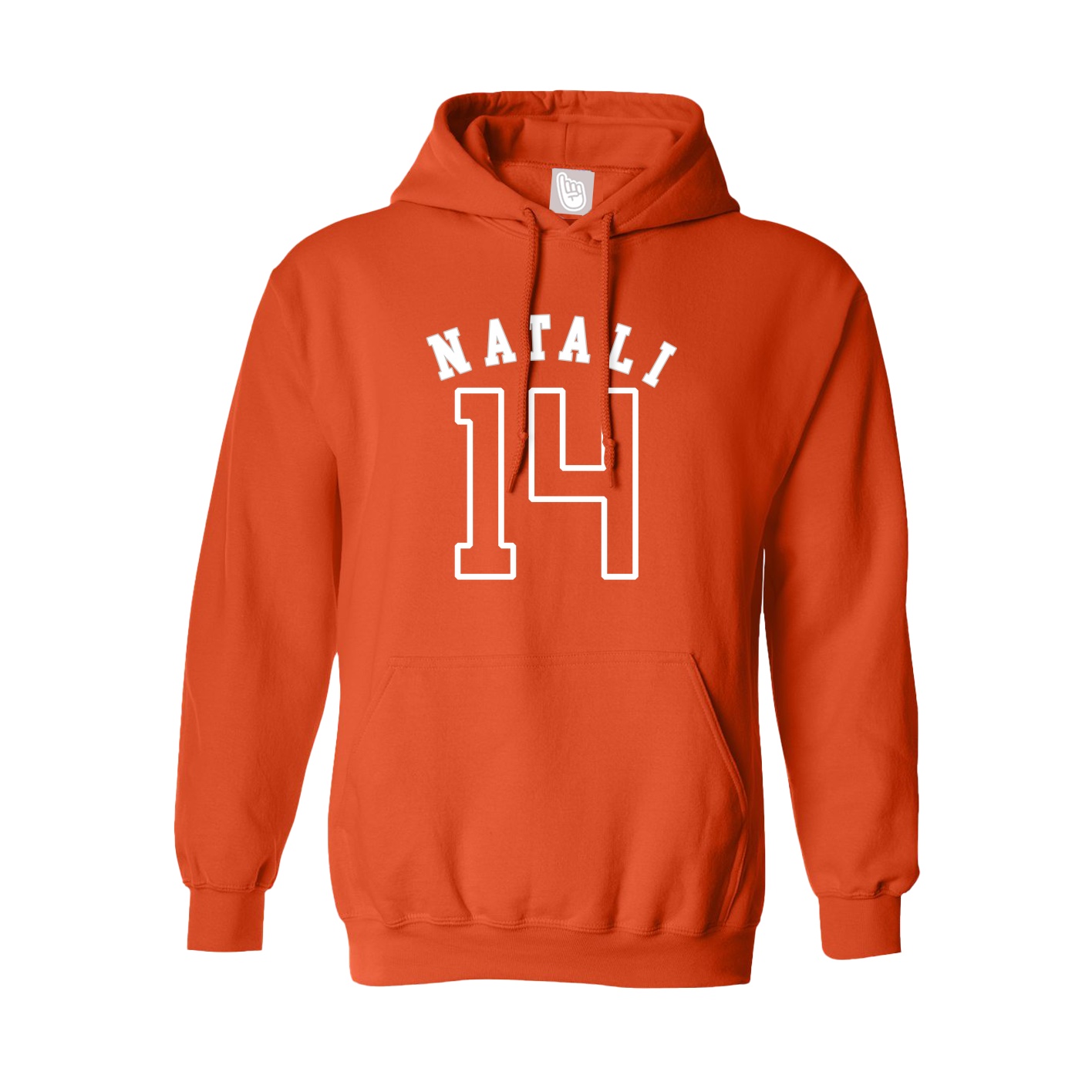 Youth Hoodie — Shirsey Arch in Orange