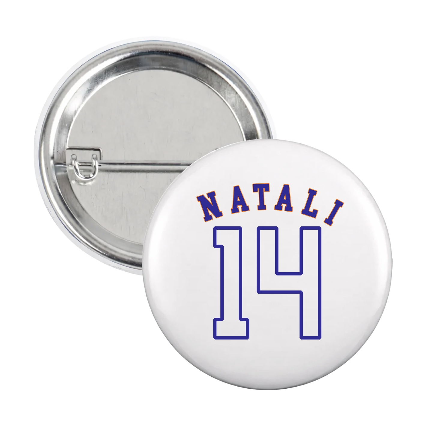 Game Day Button — Shirsey Arch in White