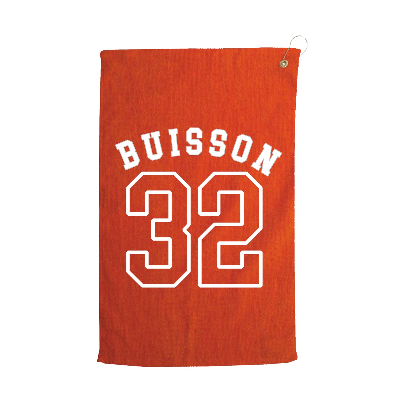 Golf Towel — Shirsey Arch in Orange