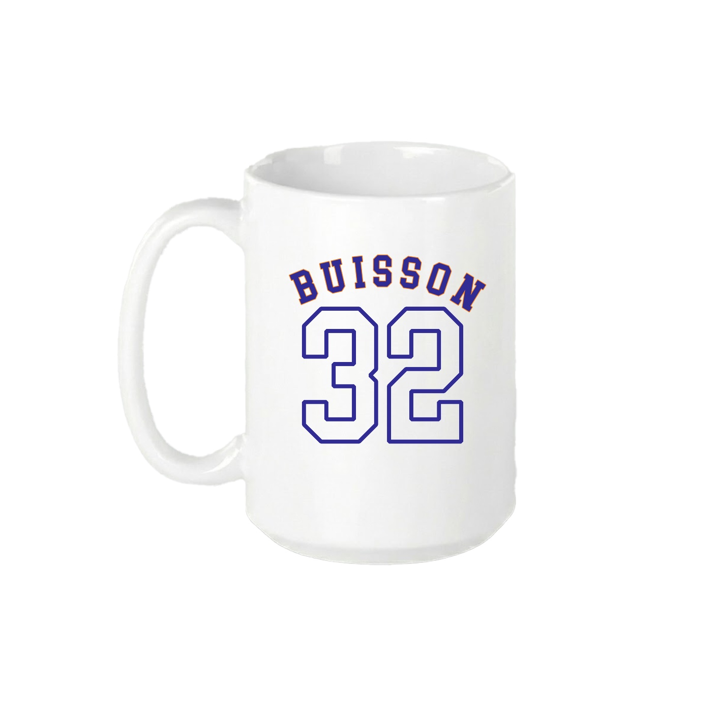 15oz Coffee Mug — Shirsey Arch in White