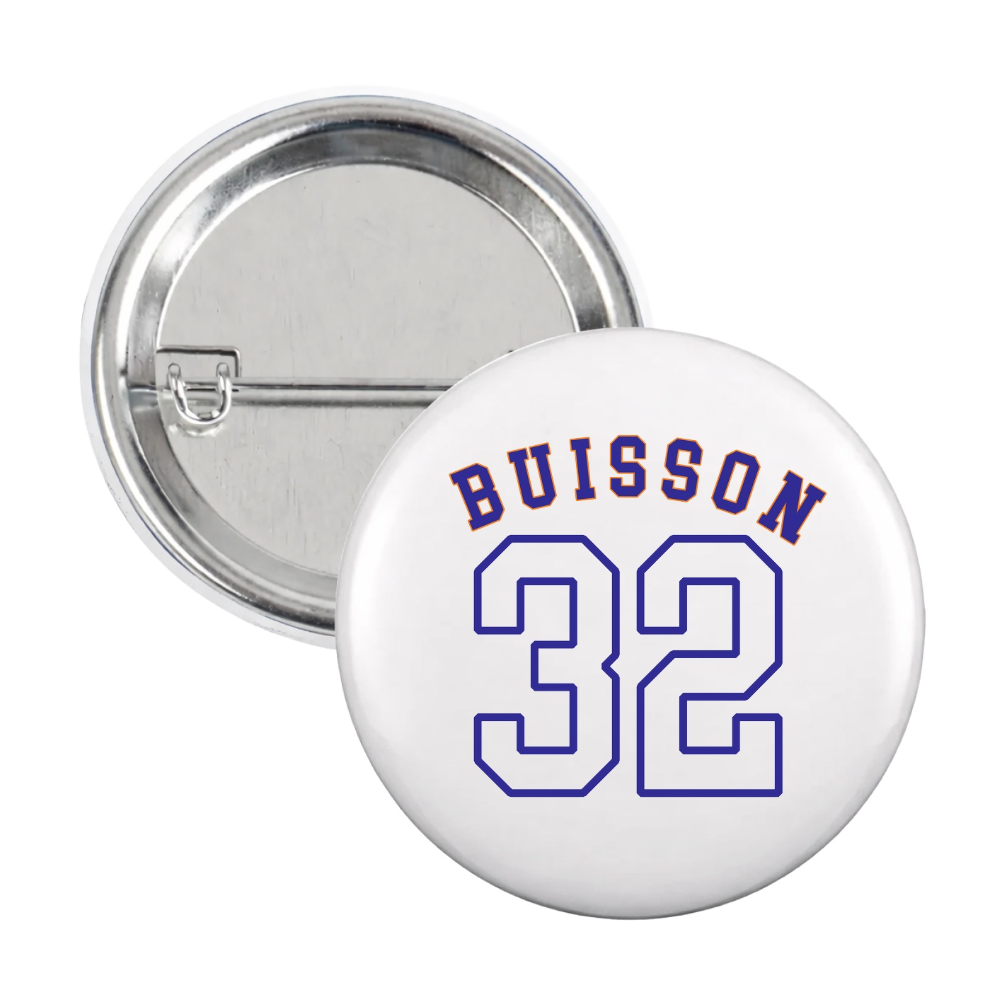 Game Day Button — Shirsey Arch in White