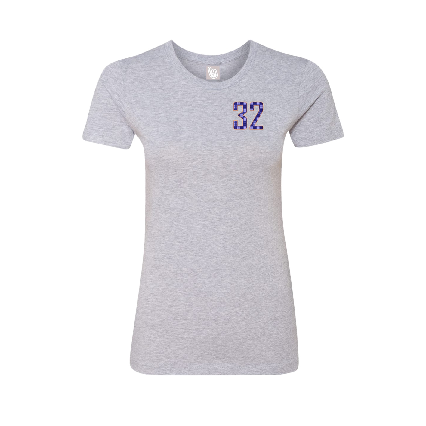 Womens Tee — Front Shirsy in Grey