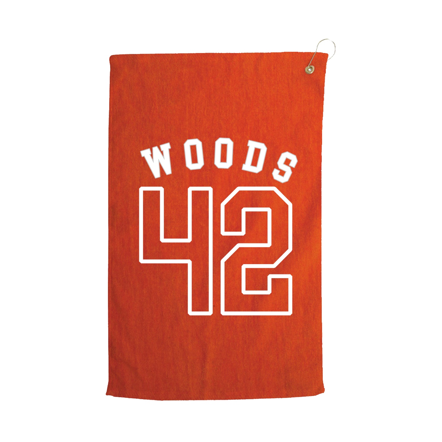 Golf Towel — Shirsey Arch in Orange