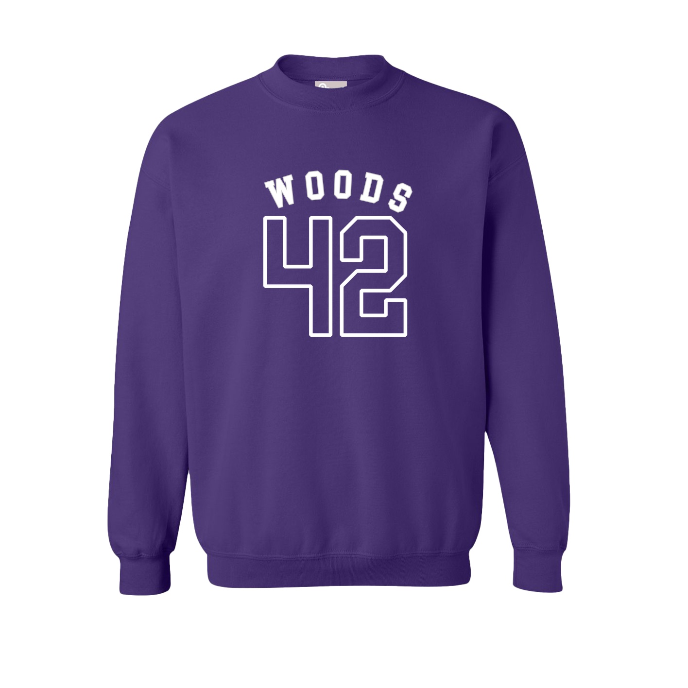 Fleece Crew — Shirsey Arch in Purple