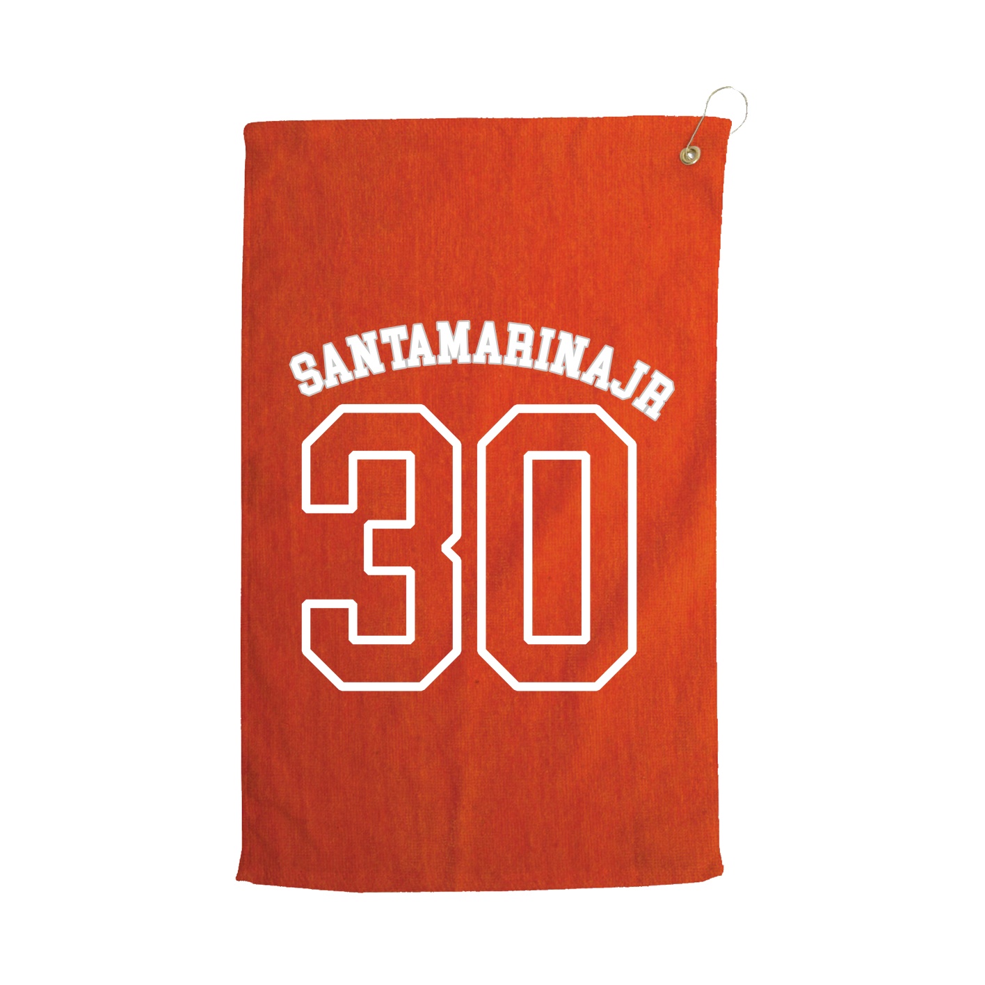 Golf Towel — Shirsey Arch in Orange