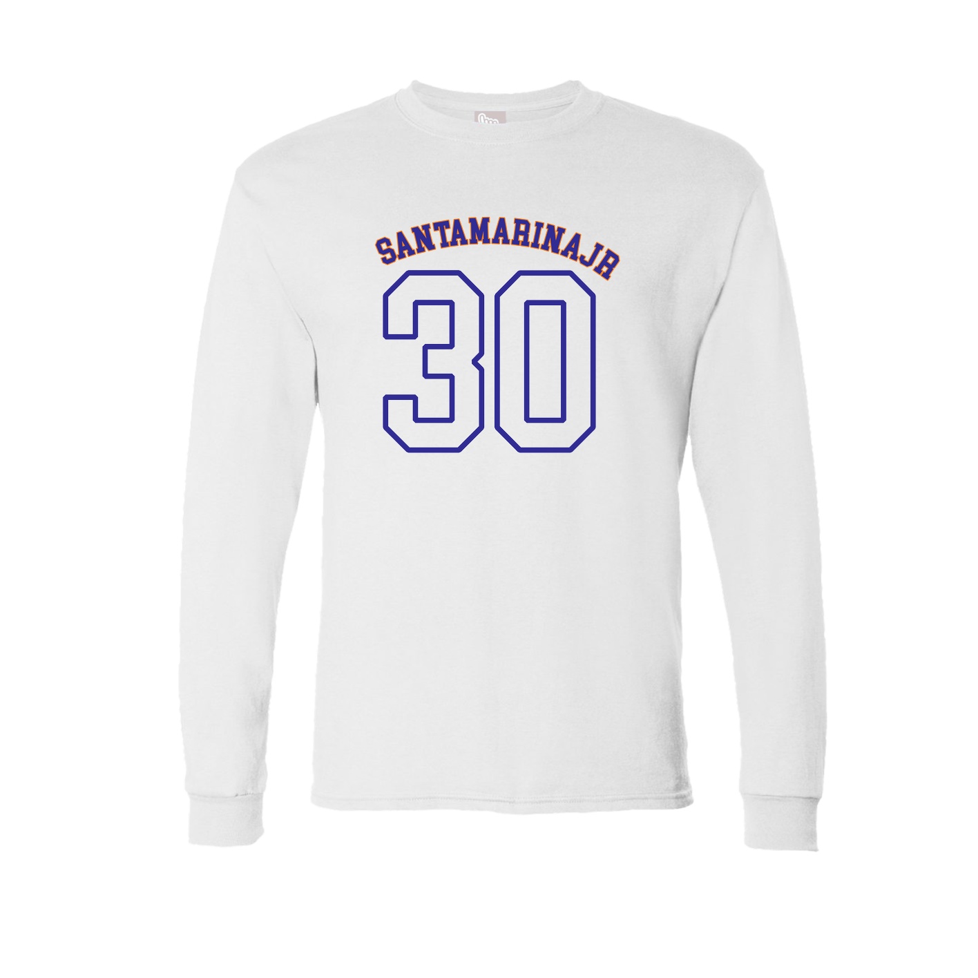Long Sleeve Tee — Shirsey Arch in White