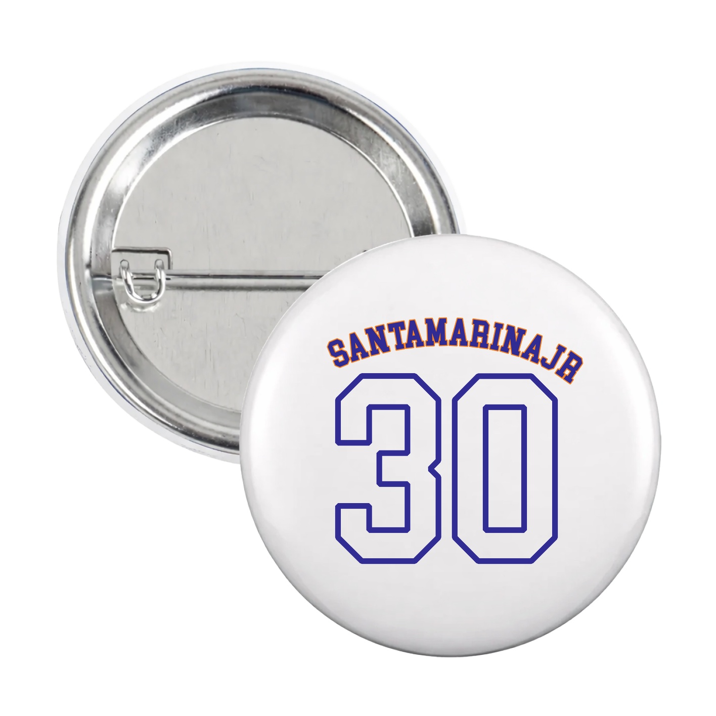 Game Day Button — Shirsey Arch in White
