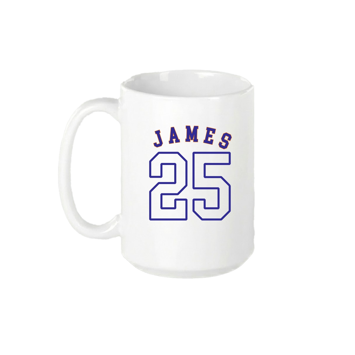 15oz Coffee Mug — Shirsey Arch in White