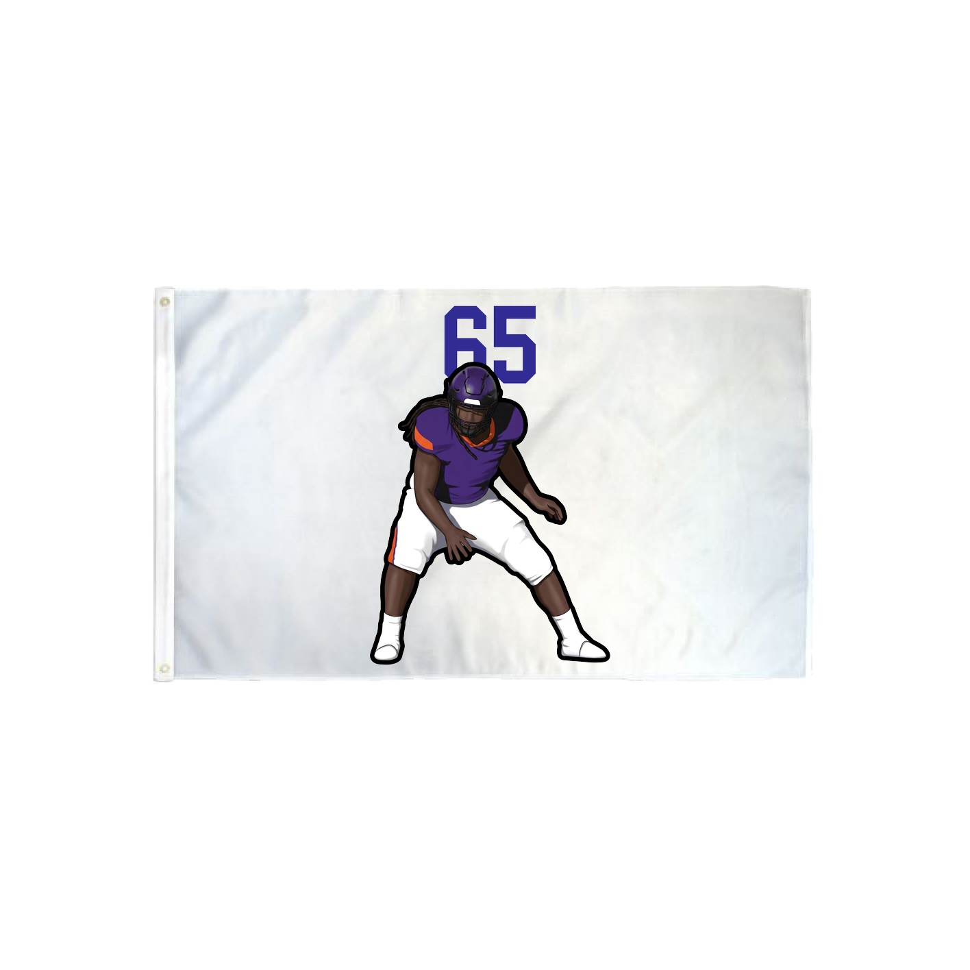 3x5 Flag — Number Top in Classic