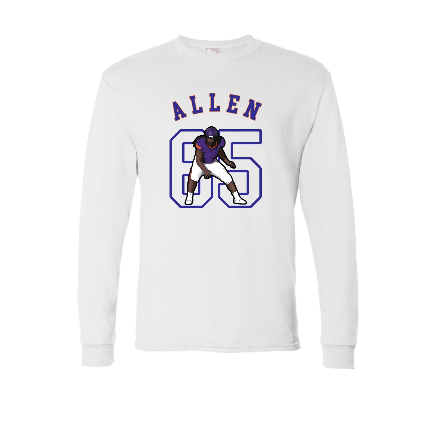 Long Sleeve Tee — Shirsey Arch in White