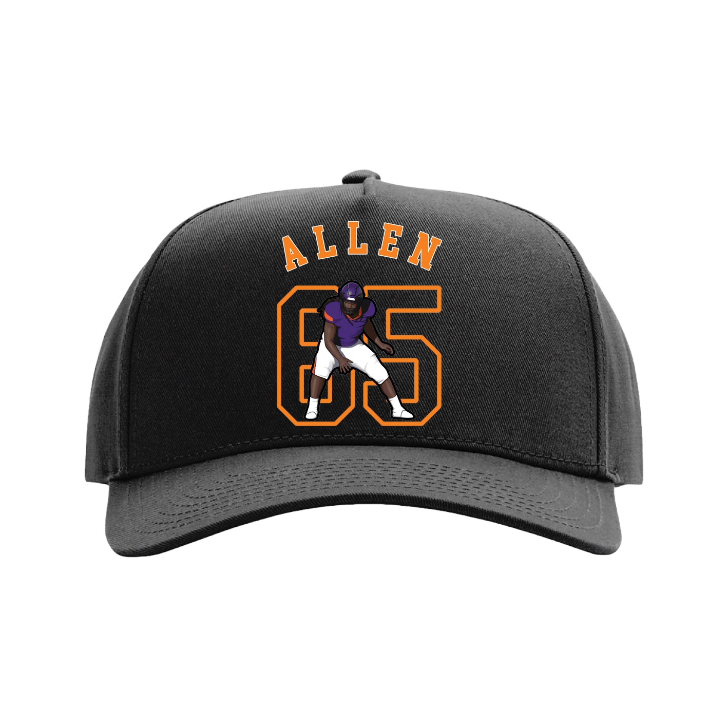 Full Fabric Five-Panel Champ Cap