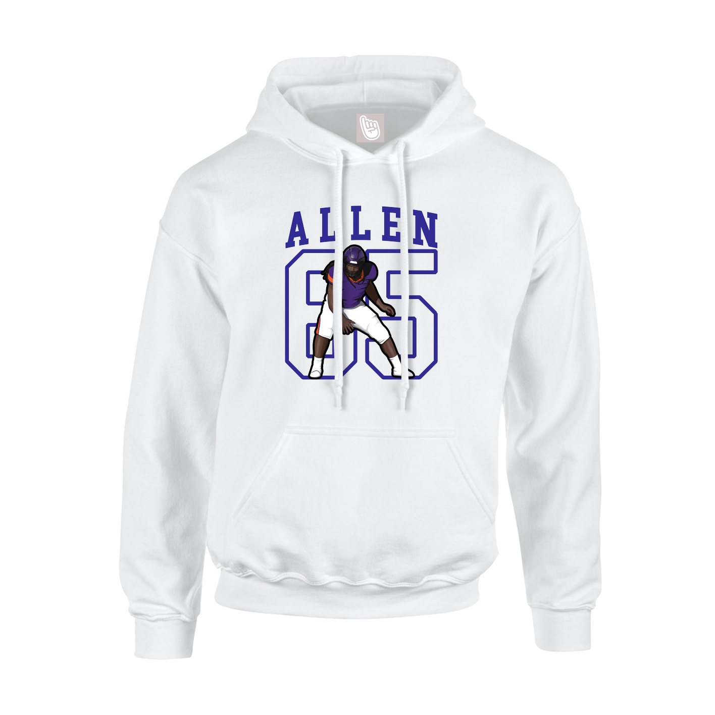 Youth Hoodie — Shirsey in White