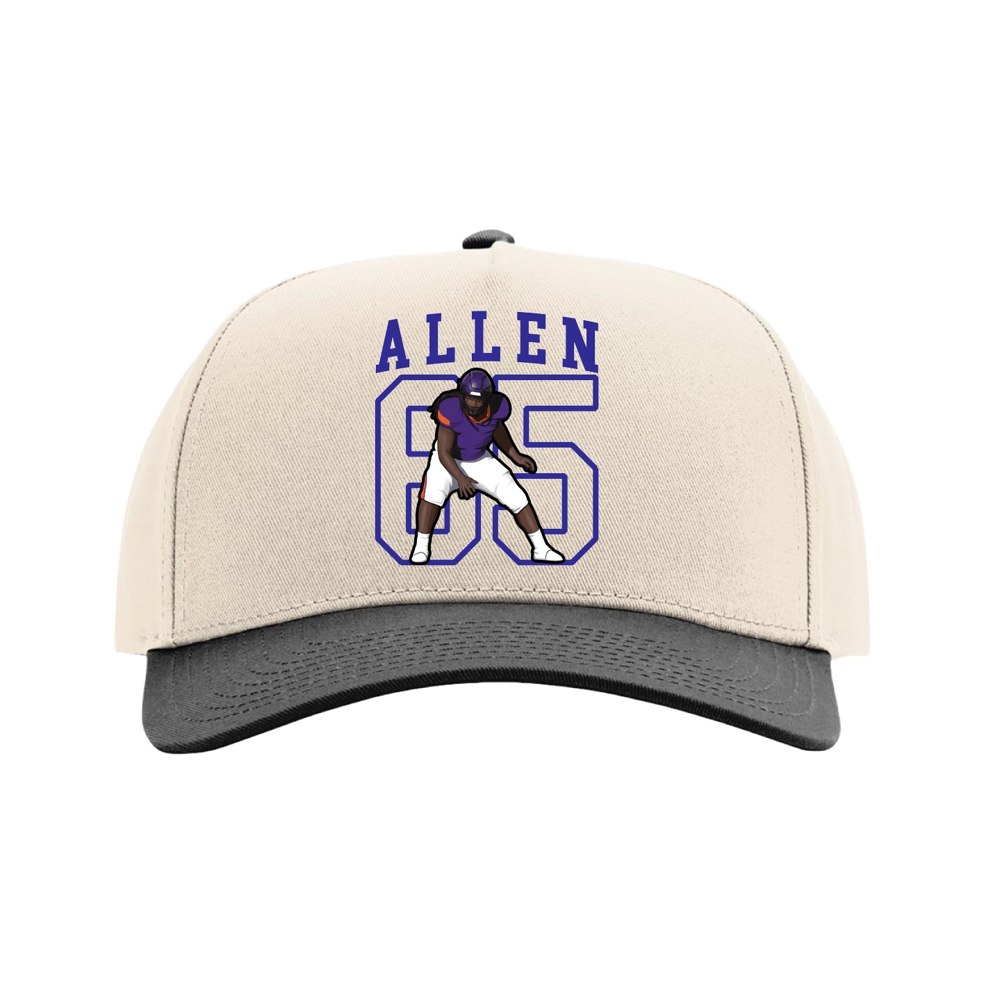 Full Fabric Five-Panel Champ Cap