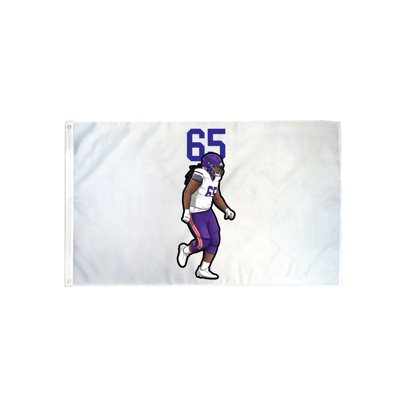 3x5 Flag — Number Top in Classic