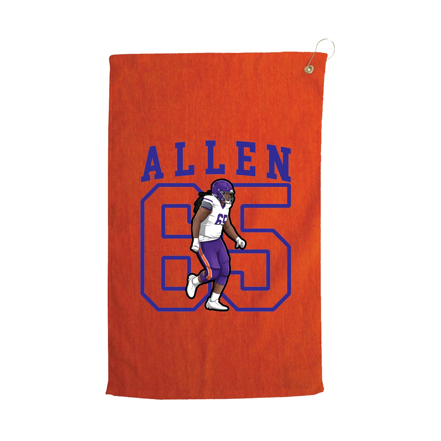 Golf Towel — Shirsey in Orange