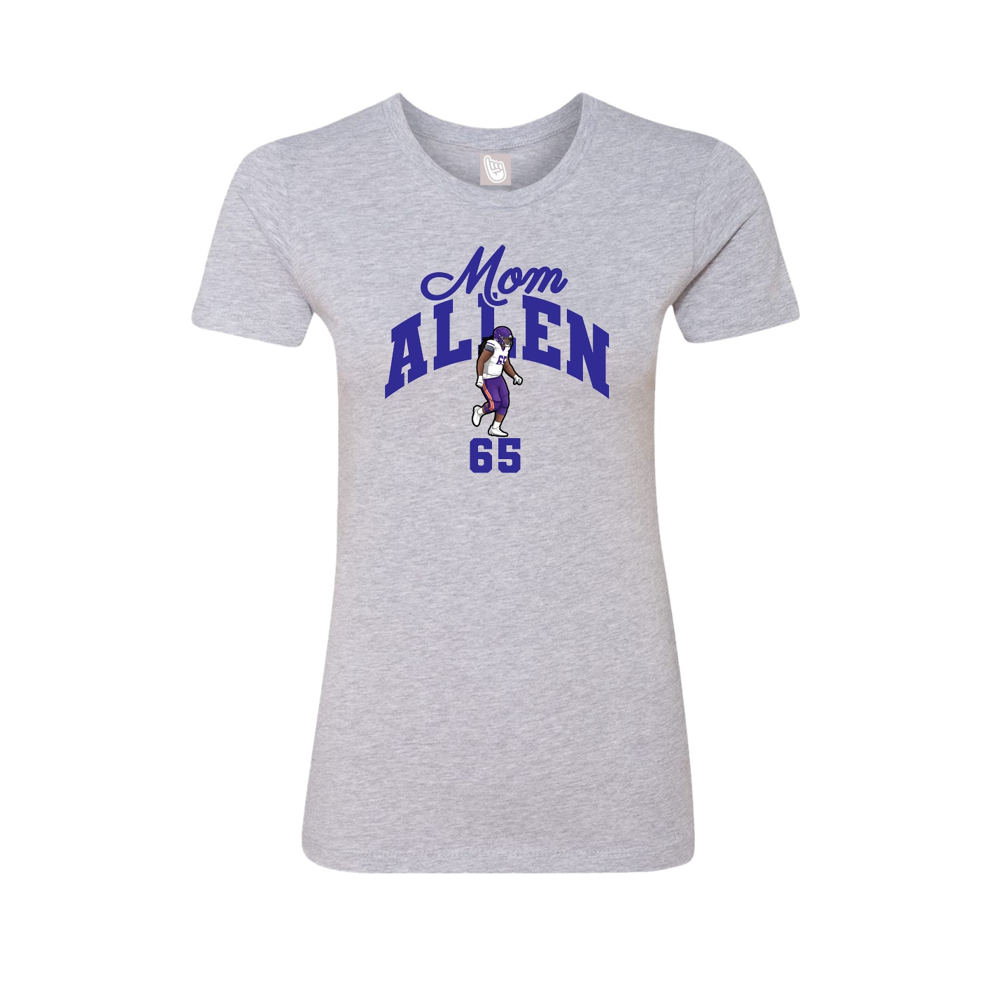 Womens Tee — Mothers Day Arch in Grey