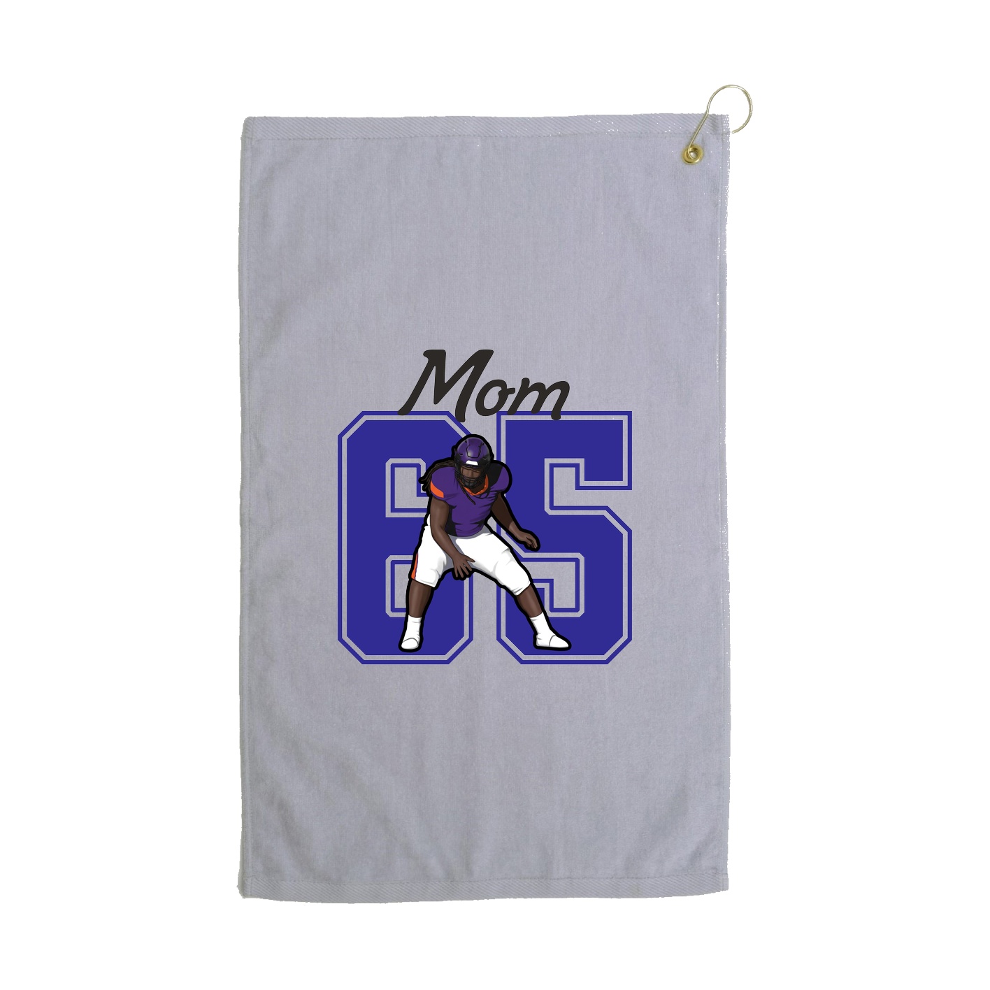 Golf Towel — Mothers Day Shirsey in Grey