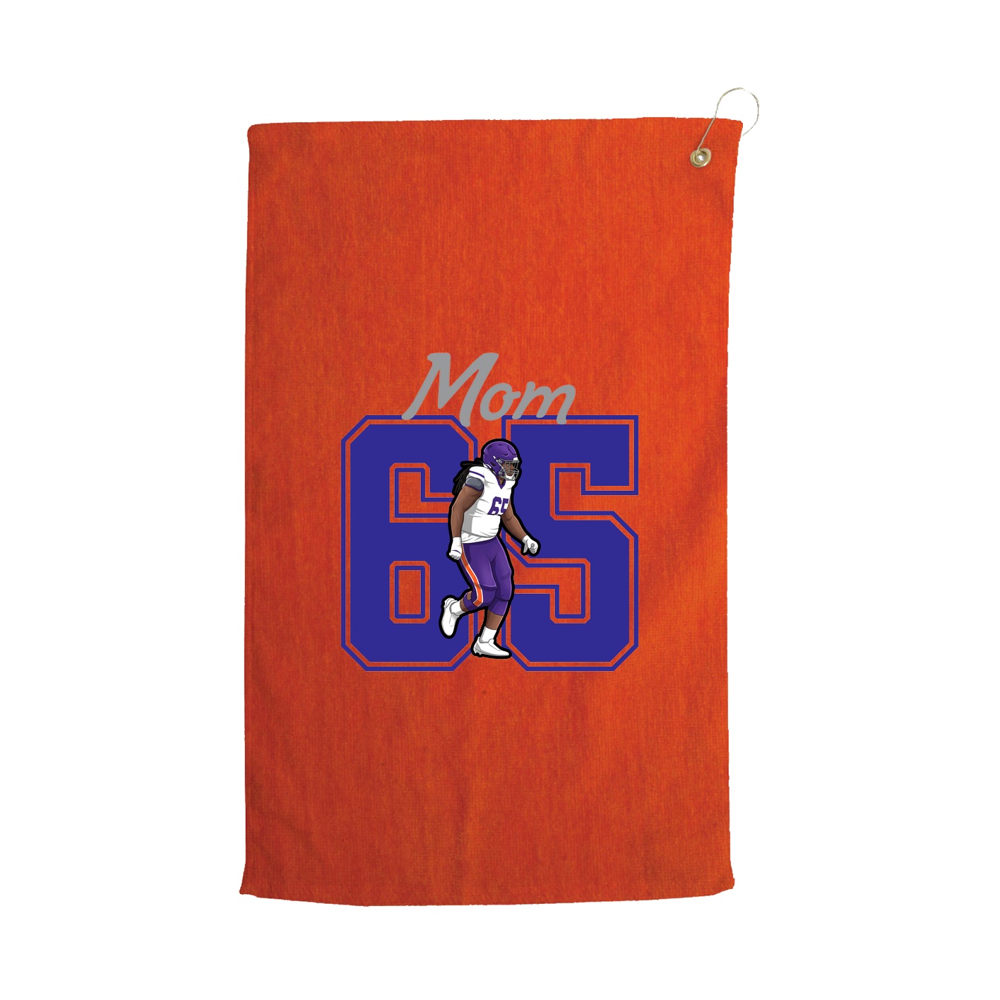 Golf Towel — Mothers Day Shirsey in Orange