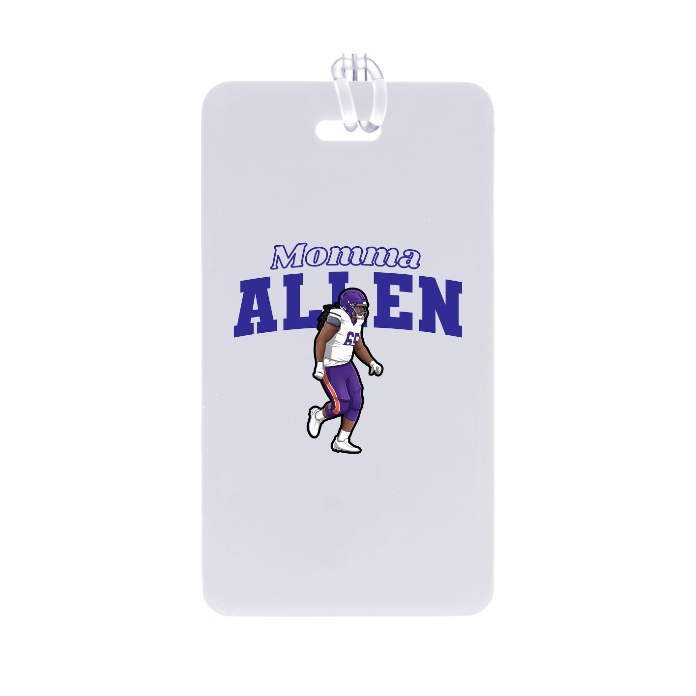 Bag Tag — Mothers Day Block in Classic