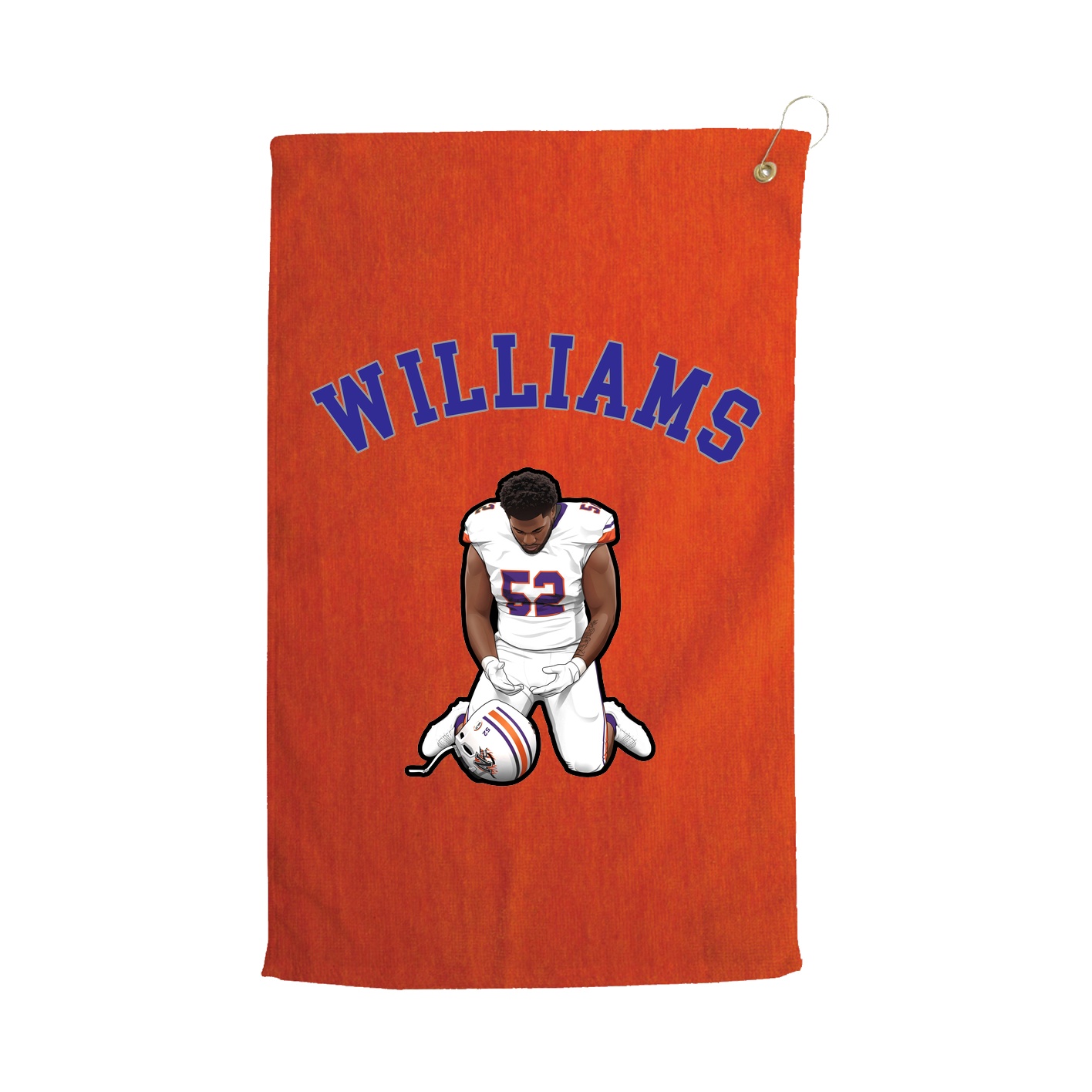Golf Towel — Shirsey Arch in Orange