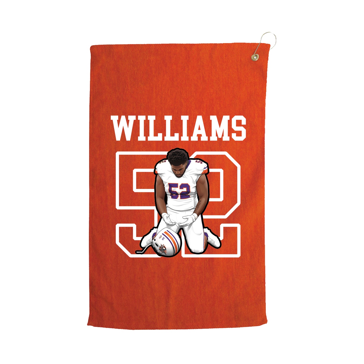 Golf Towel — Shirsey in Orange