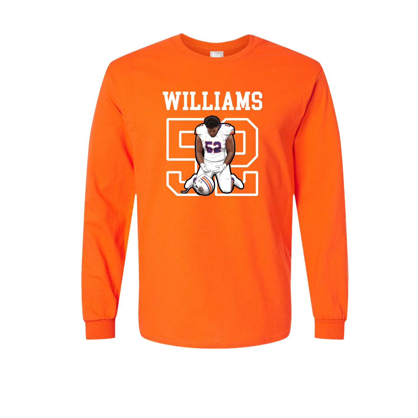 Long Sleeve Tee — Shirsey in Orange