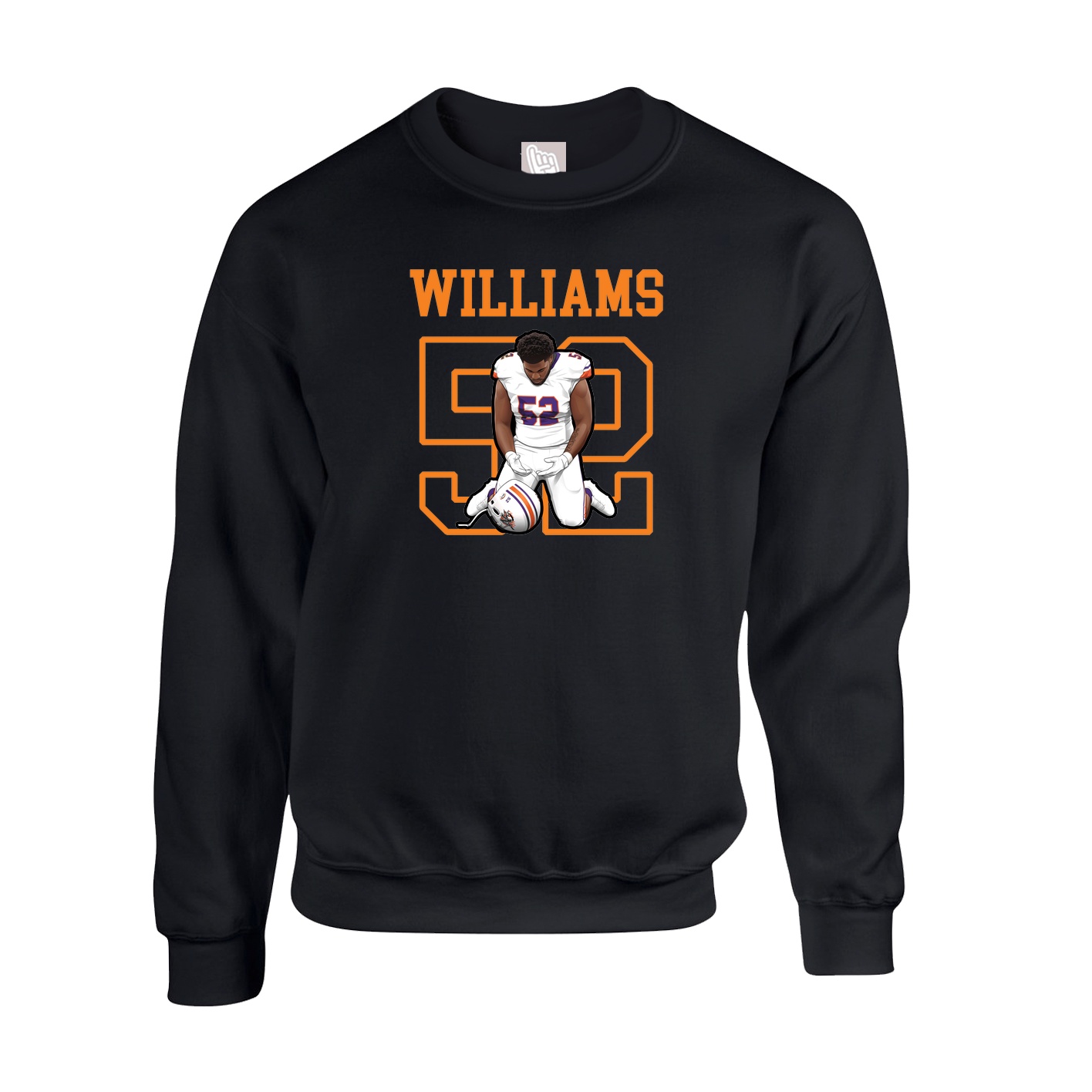 Fleece Crew — Shirsey in Black