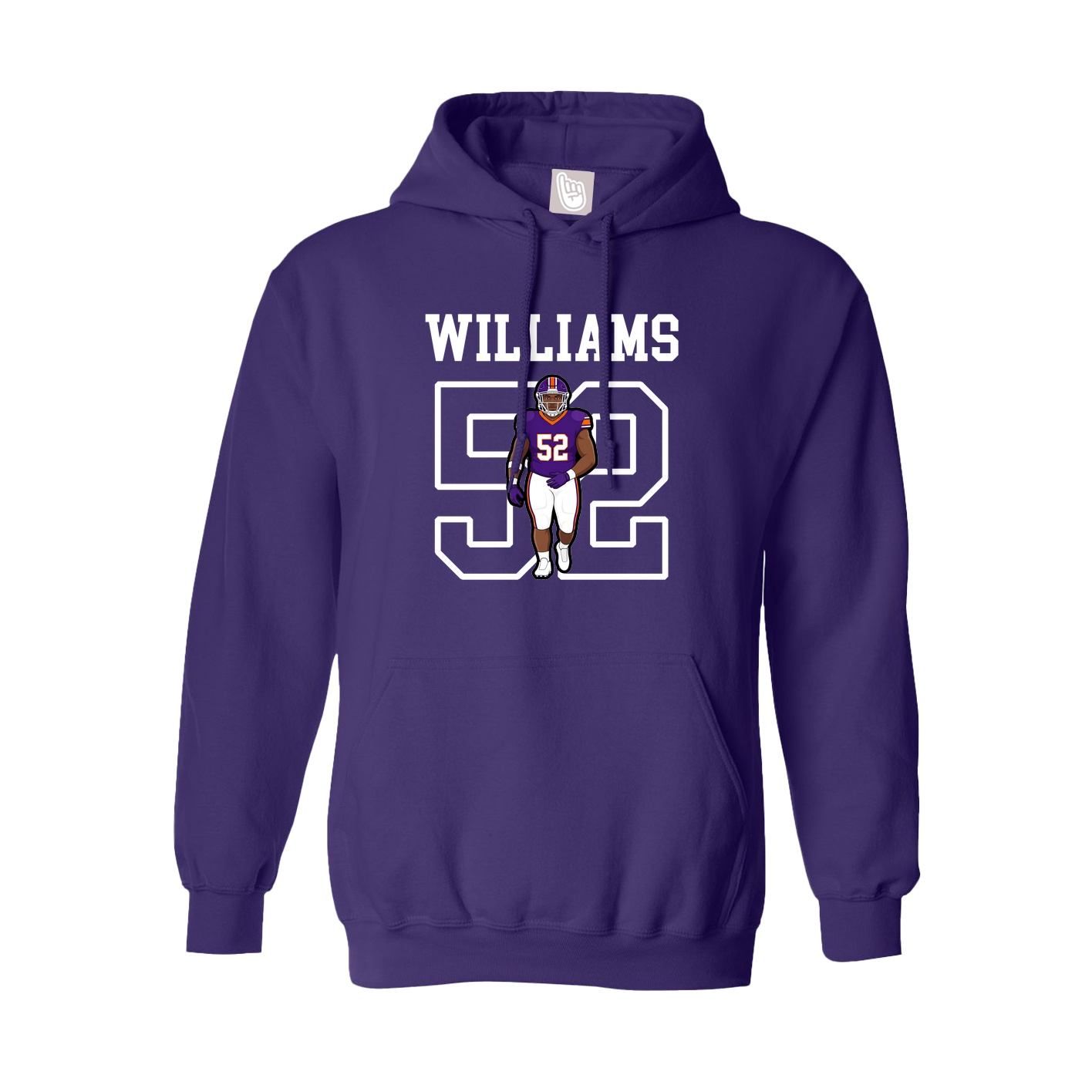 Hoodie — Shirsey in Purple