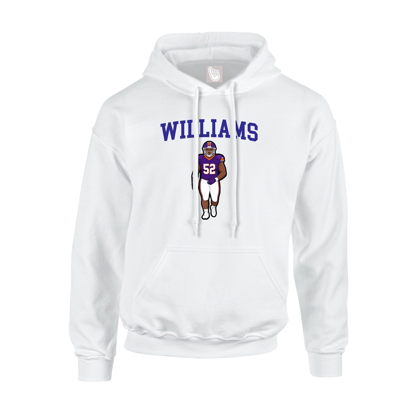 Youth Hoodie — Shirsey in White