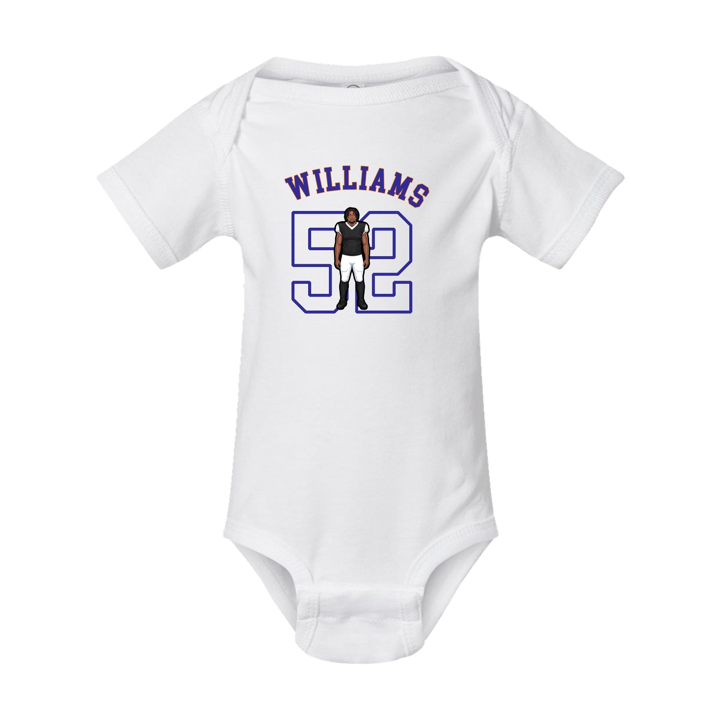 Baby Onesie — Shirsey Arch in White