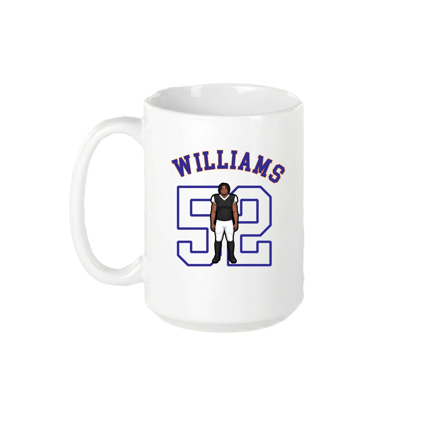 15oz Coffee Mug — Shirsey Arch in White