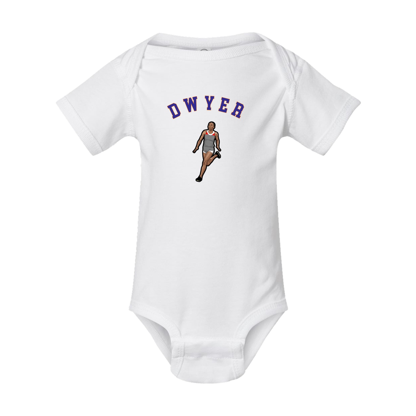 Baby Onesie — Shirsey Arch in White