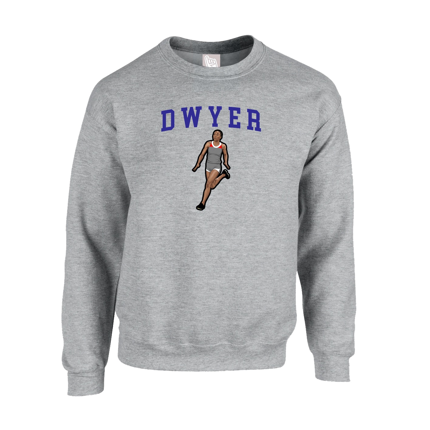 Fleece Crew — Shirsey in Grey