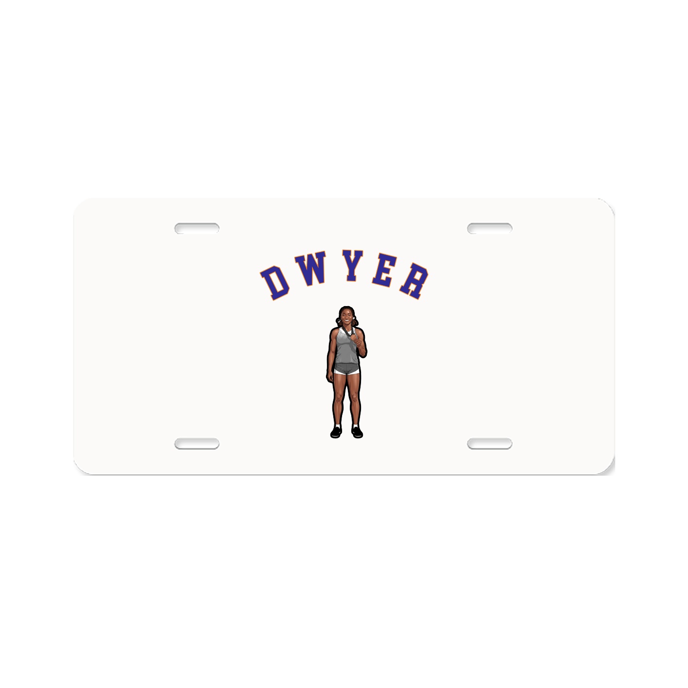 License Plate — Shirsey Arch in Classic
