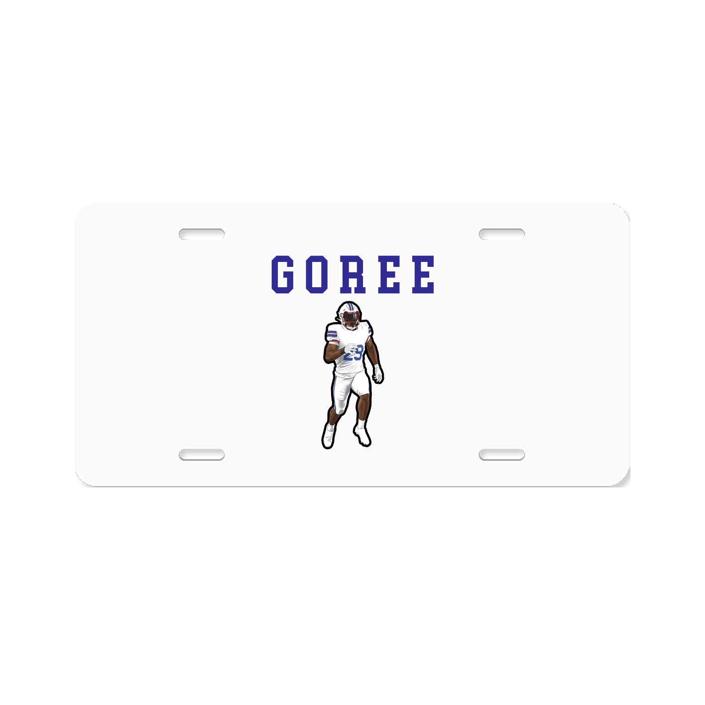 License Plate — Shirsey in Classic