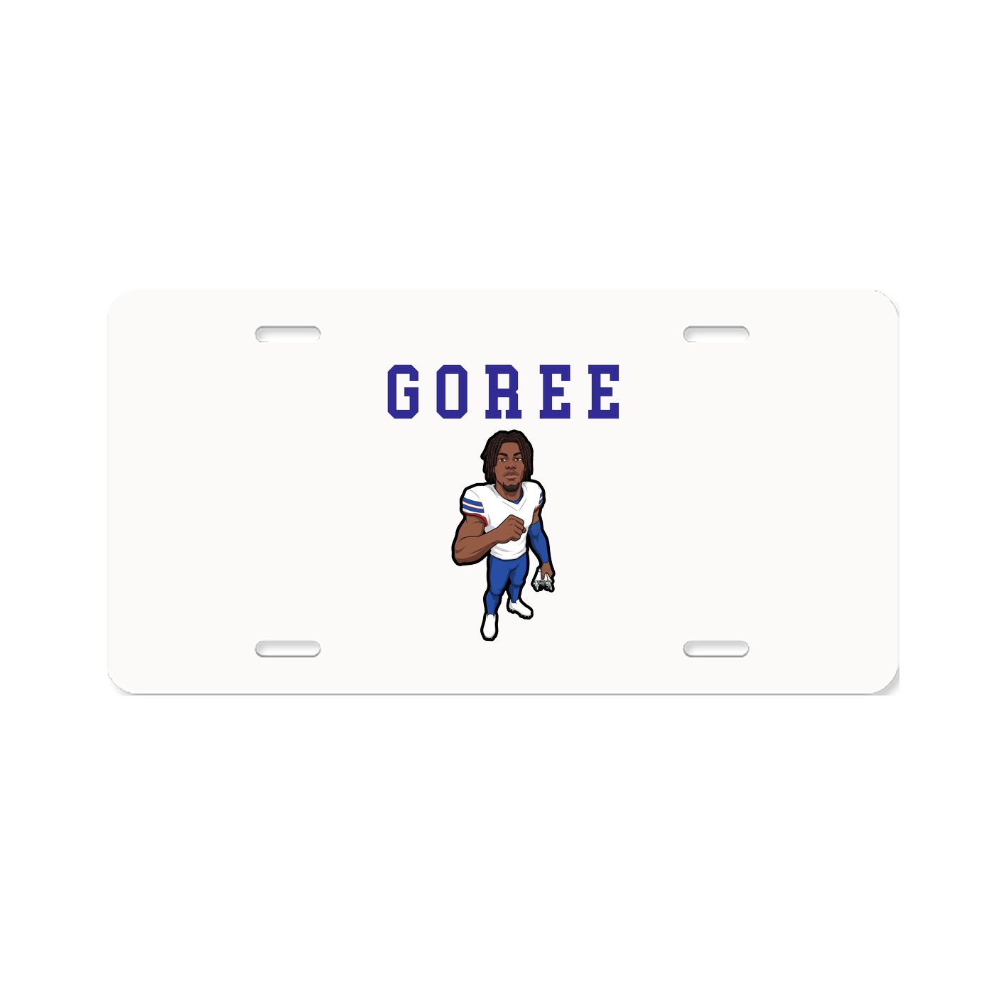 License Plate — Shirsey in Classic