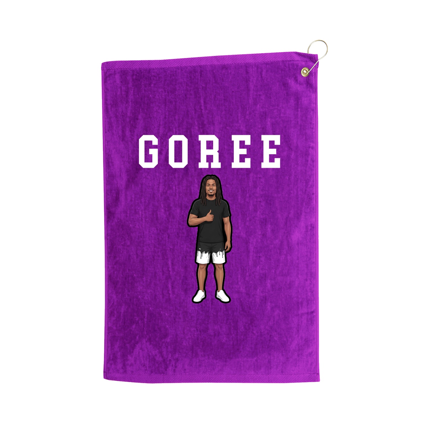 Golf Towel — Shirsey in Purple