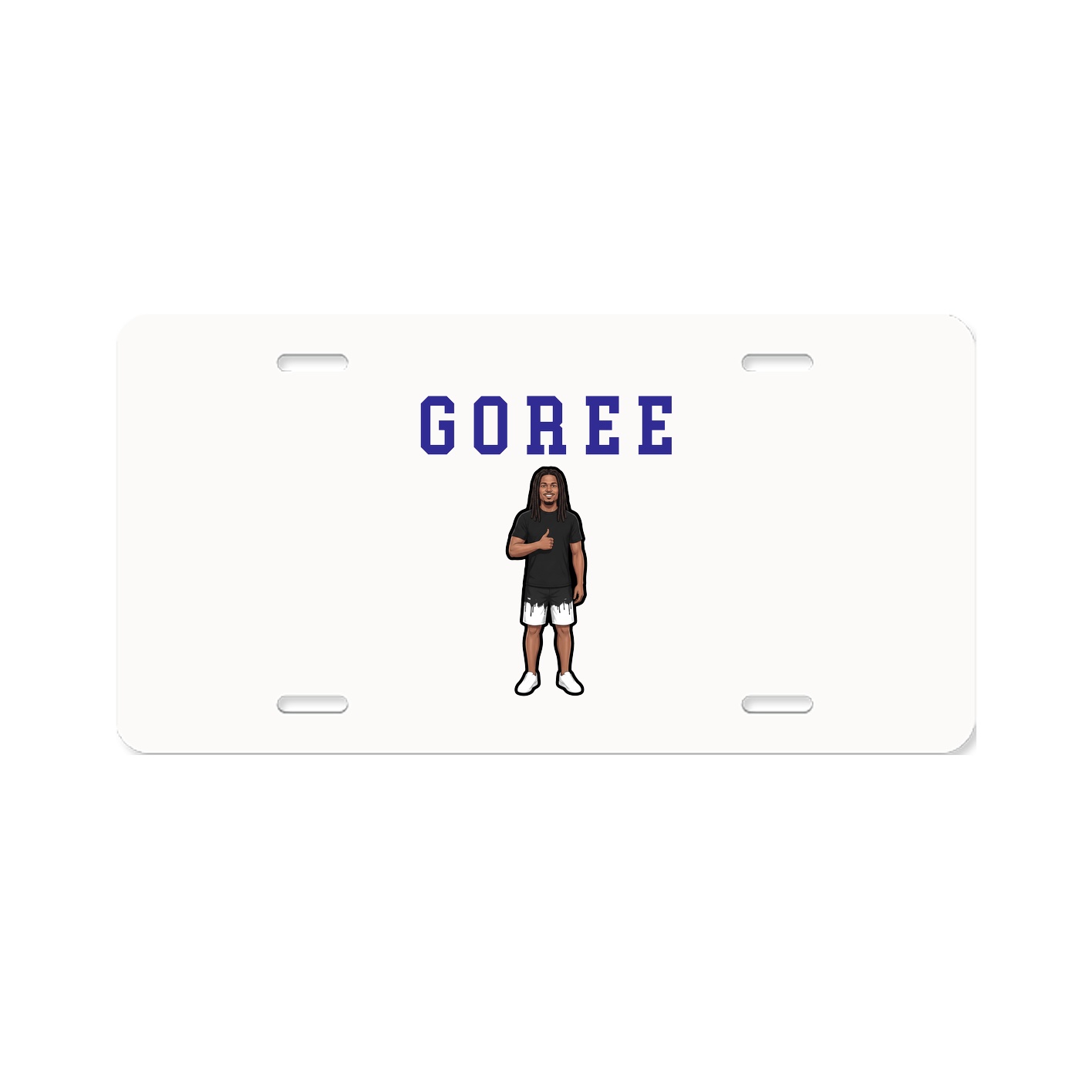 License Plate — Shirsey in Classic